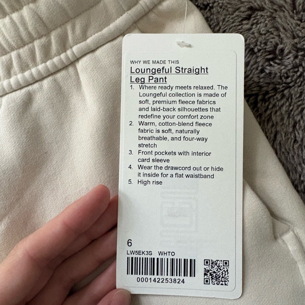 lululemon athletica Cream/Bone Sweatpants - Picture 3 of 4